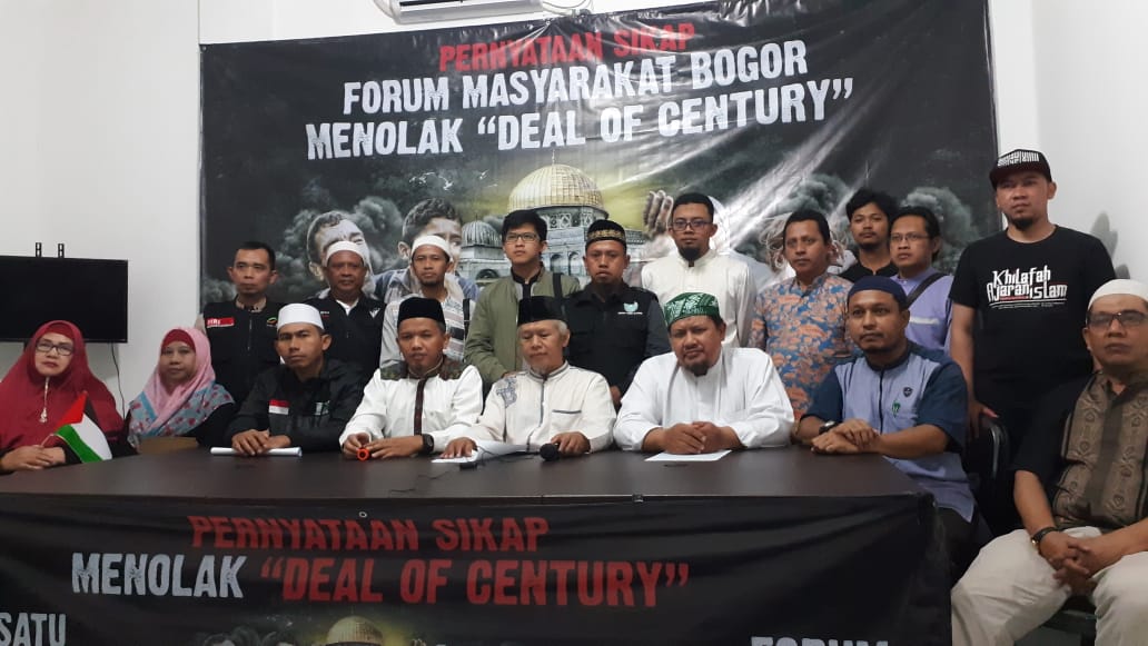 Forum Masyarakat Bogor Tolak Deal of The Century